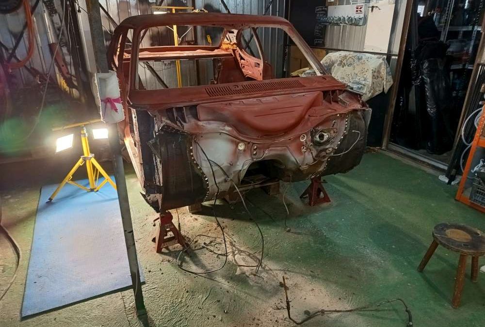 Ford Capri MK1 – Czasowe zawieszenie prac